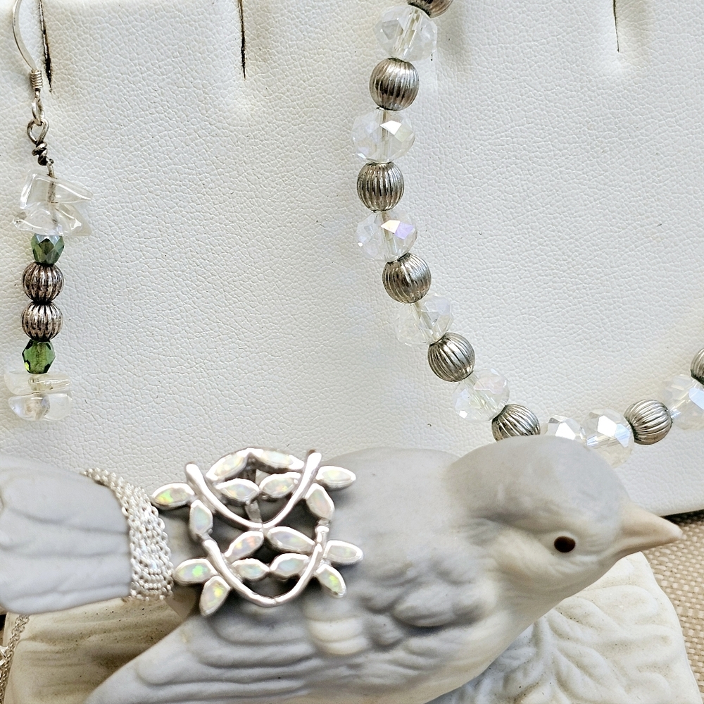 SET! ALL 925 Dragonfly Necklace with 925 Bead Bracelet and 925 Earrings SET! - Picture 6 of 16